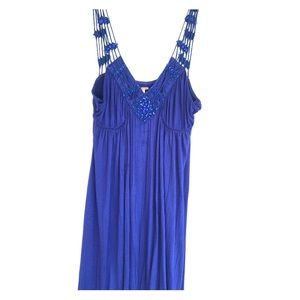 Free people blue dress